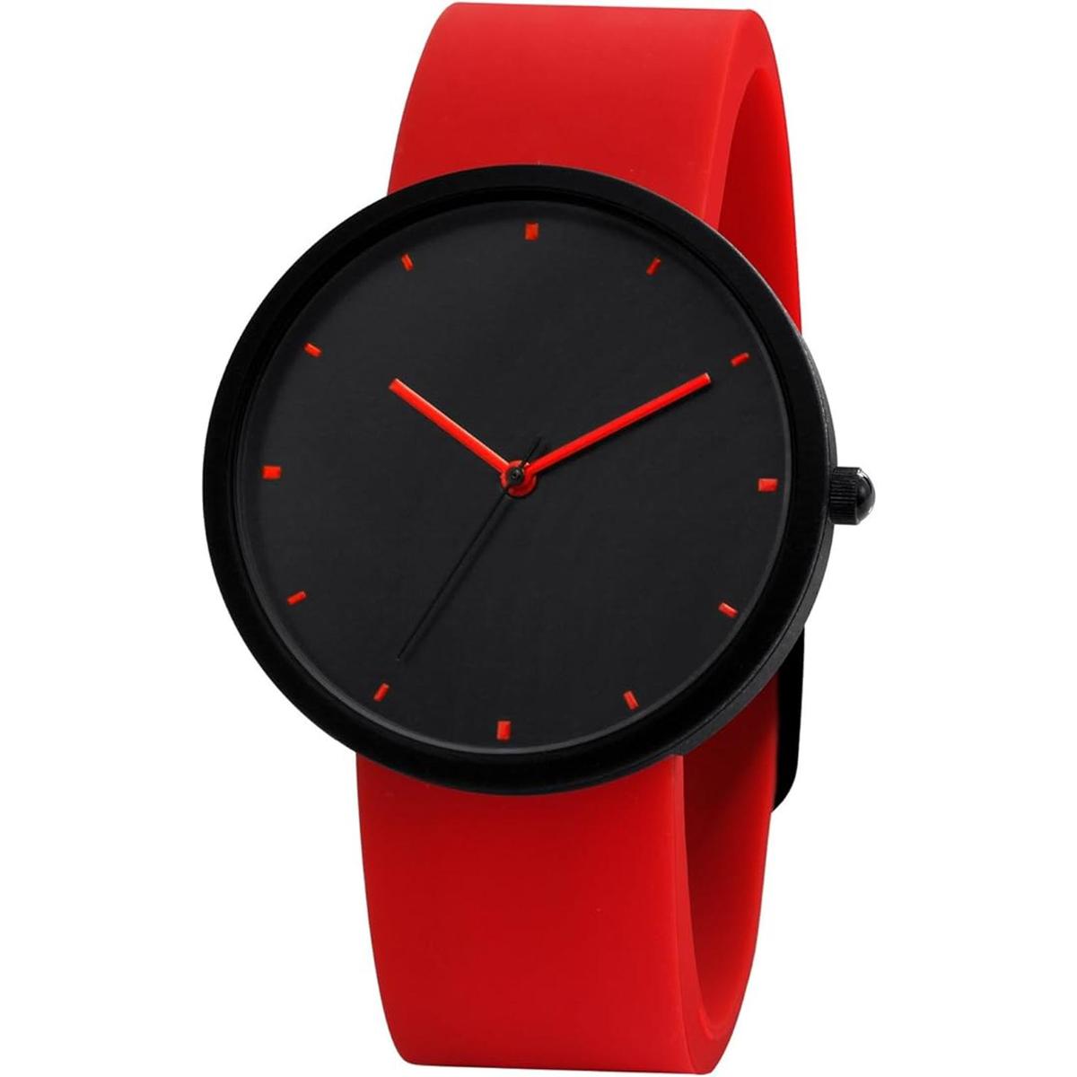NUOVO Reloj de los hombres de la cara grande Rose Gold