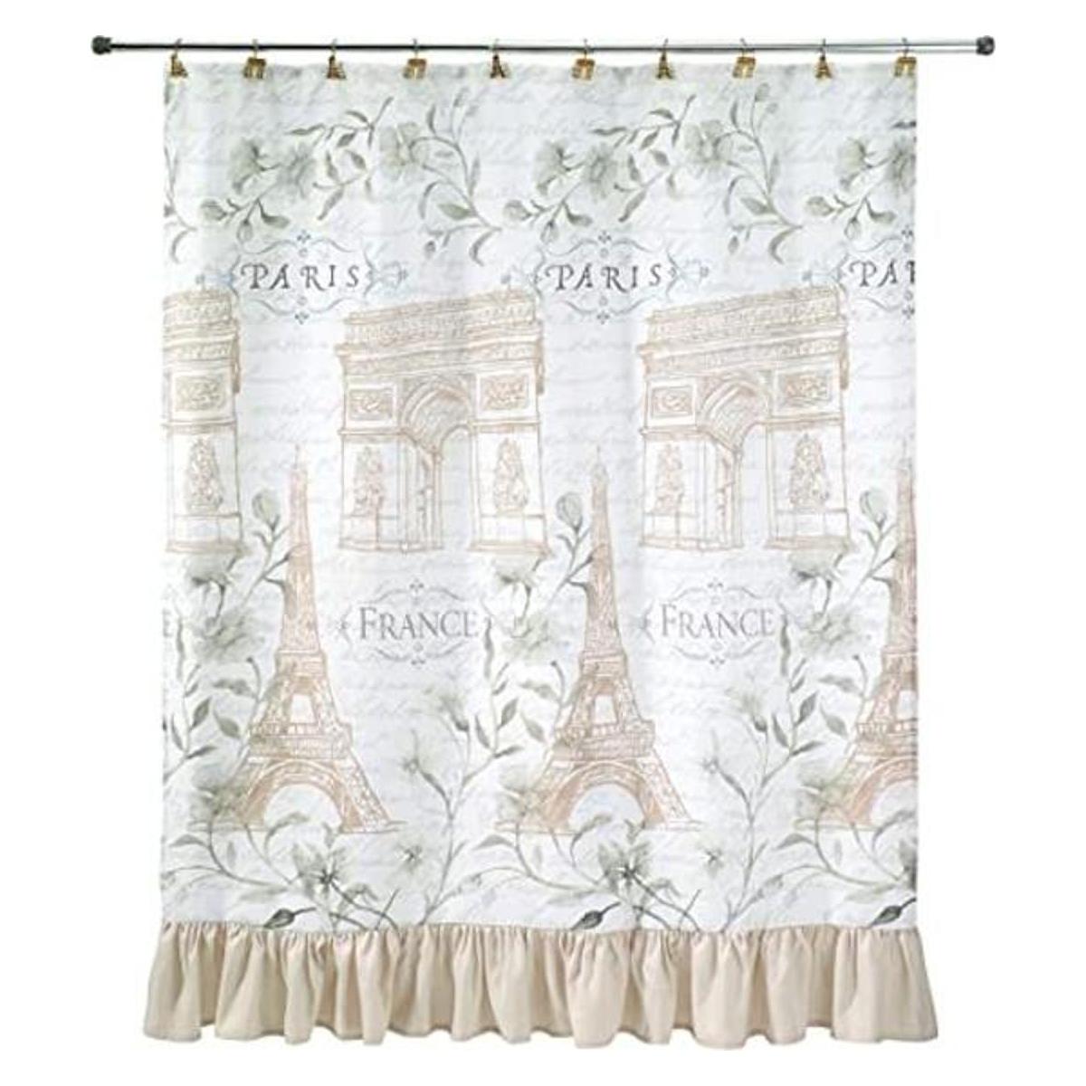 Avanti Linens Paris Botanique Collection Cortina de