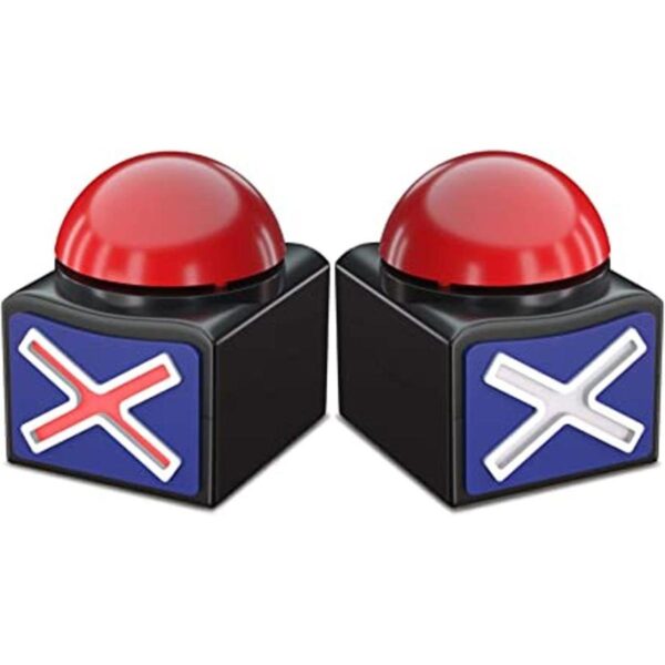 Beanlieve Zumbadores de juego con sonido 2 botones de_1