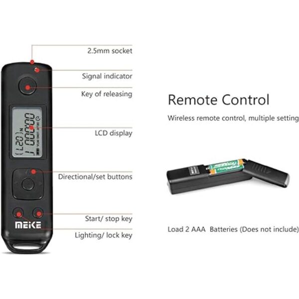 Meike MKA7R IV PRO Empuñadura de batería profesional con_2