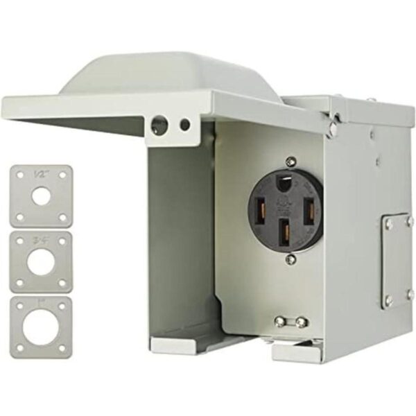 RVGUARD Caja de toma de corriente para autocaravana de 50_1