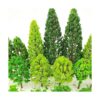 Tazimi 60 piezas de árboles modelo de 1.36 a 6 pulgadas_4