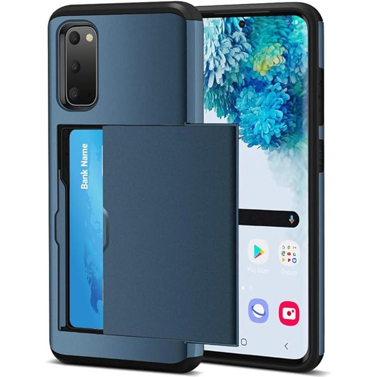 Jiunai Carcasa tipo cartera con espacio para tarjetas