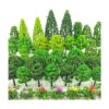 Tazimi 60 piezas de árboles modelo de 1.36 a 6 pulgadas_3