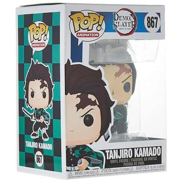 Funko POP Animation Demon Slayer Tanjiro Kamado Multicolor_3