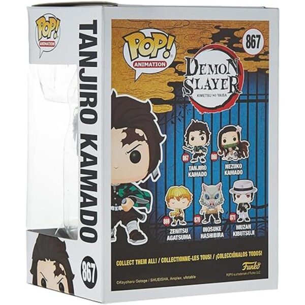 Funko POP Animation Demon Slayer Tanjiro Kamado Multicolor_4
