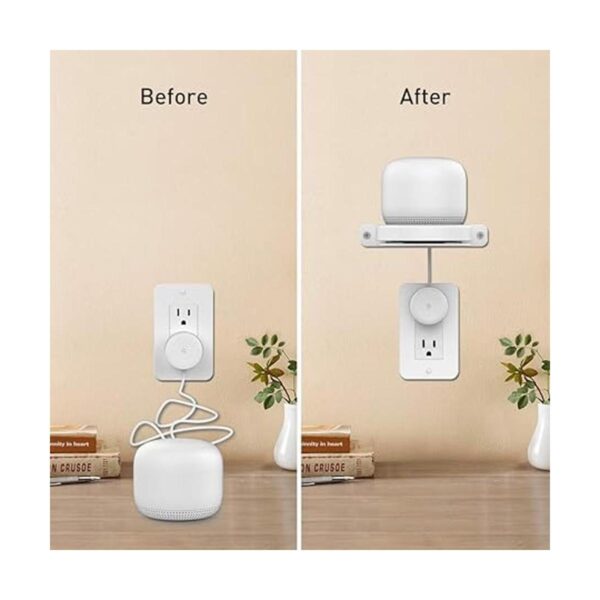 Delidigi Google WiFi Soporte de pared ABS para router y_5