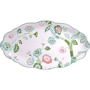 Certified International English Garden Plato ovalado_1