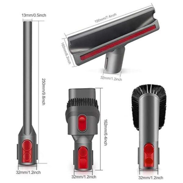 E.LUO Herramienta de aseo de mascotas Dyson V7 V8 V10 V11