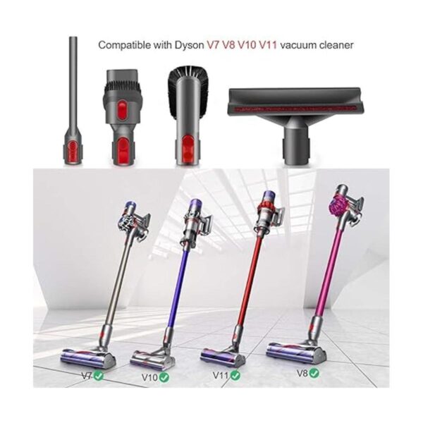 E.LUO Herramienta de aseo de mascotas Dyson V7 V8 V10 V11
