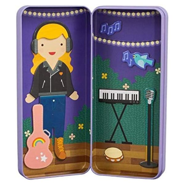 Petit Collage Magnetic Dress Up Music Maker Tablero_2