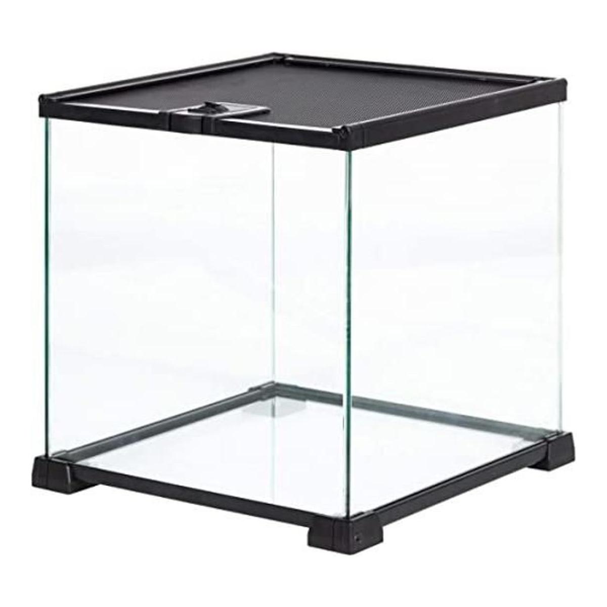 REPTI ZOO Glass Mini 8 galones Terrario reptil 12 x 12 x