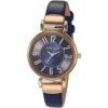 Anne Klein AK2156NVRG Reloj con correa de cuero azul_1