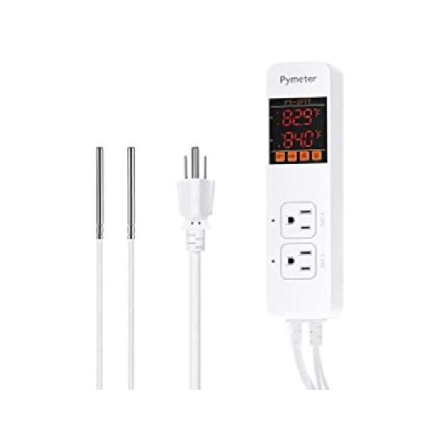 Pymeter Controlador de temperatura digital de doble sonda_1