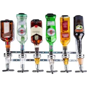 Dispensador de licor para pared de 6 botellas dispensador