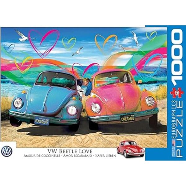 EuroGraphics VW Beetle Love Puzzle de 1000 piezas_3