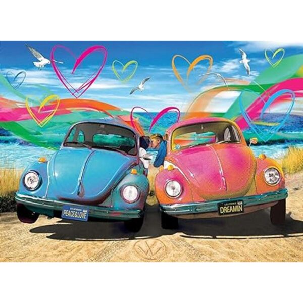 EuroGraphics VW Beetle Love Puzzle de 1000 piezas_2