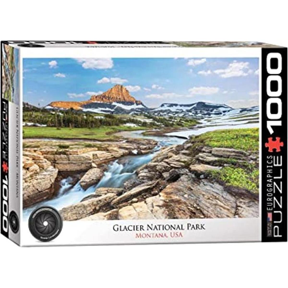EuroGraphics Glacier National Park Puzzle 1000 piezas
