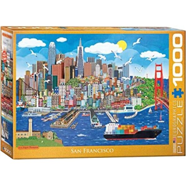 EuroGraphics San Francisco by Jasper Tompson Puzzle de_1