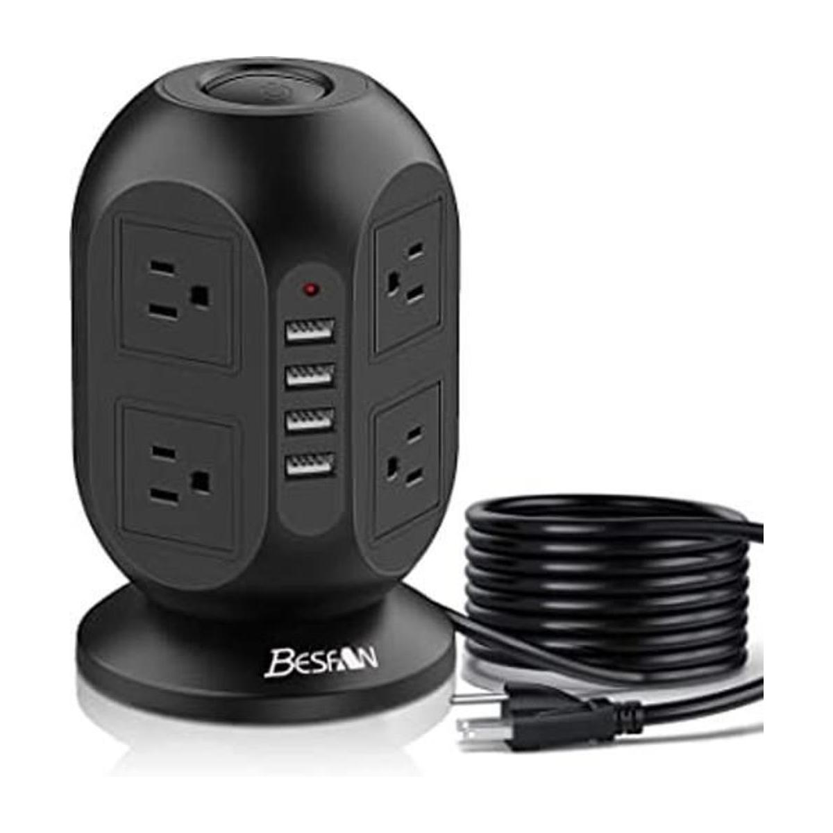BESFAN Protector de sobretensiones de regleta de