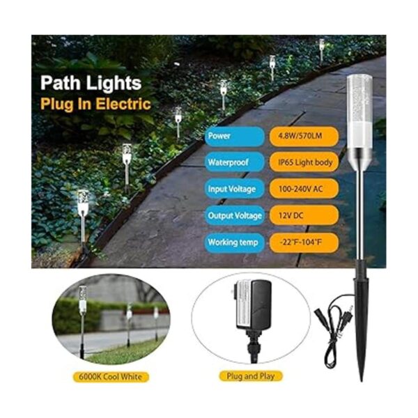 GreenClick Luces de camino para exteriores paquete de 6_2