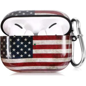 ROLEES Funda rígida para Airpods Pro bonita funda
