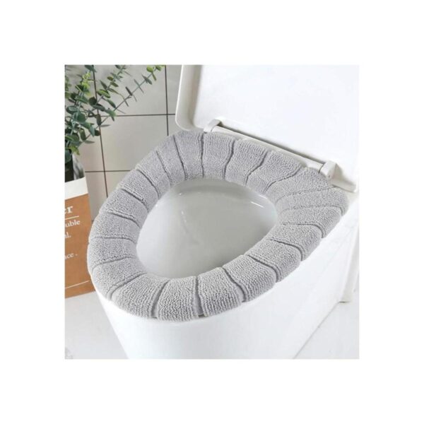 Clarmonde Funda de cojín gruesa para asiento de inodoro