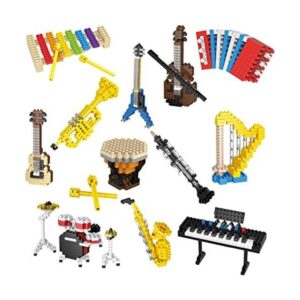 FUN LITTLE TOYS Juego de 12 cajas de mini bloques de_1