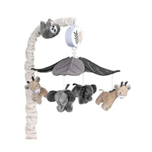 Lambs Ivy Baby Jungle Animales GrisBronceado Cuna_1