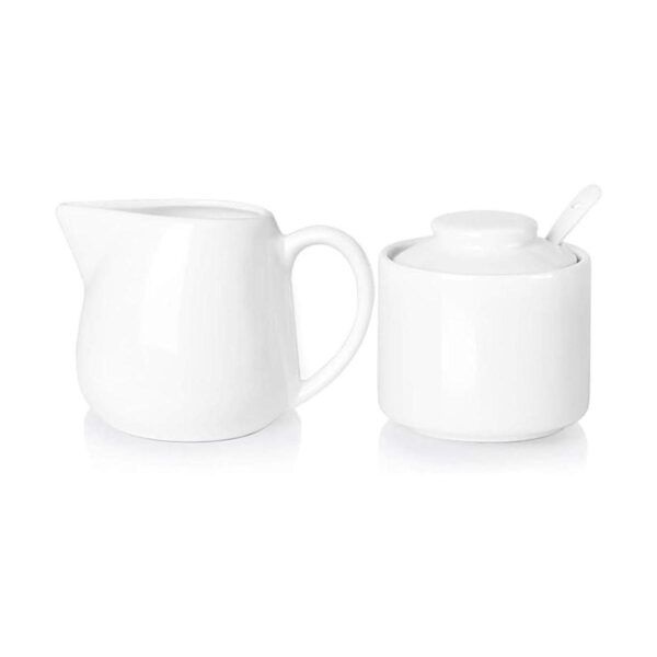 ONTUBE Azúcar y crema de porcelana juego de 3 jarra de_1