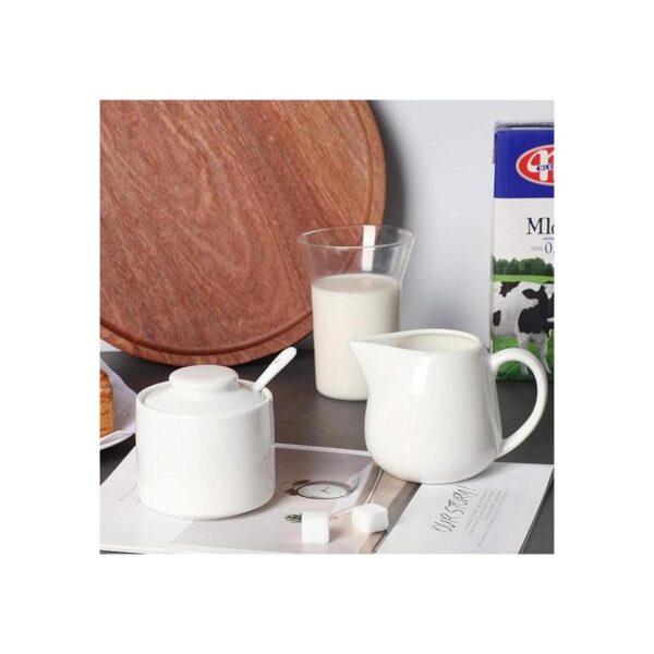 ONTUBE Azúcar y crema de porcelana juego de 3 jarra de_6