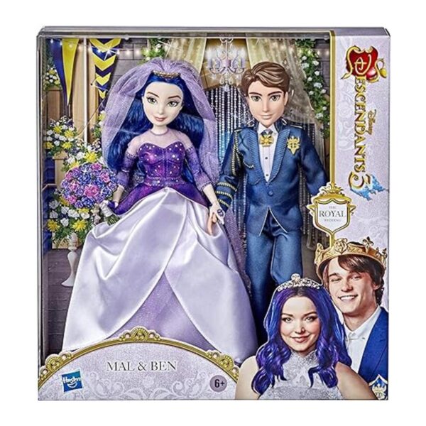 Disney Descendants Muñecas Mal and Ben inspiradas en