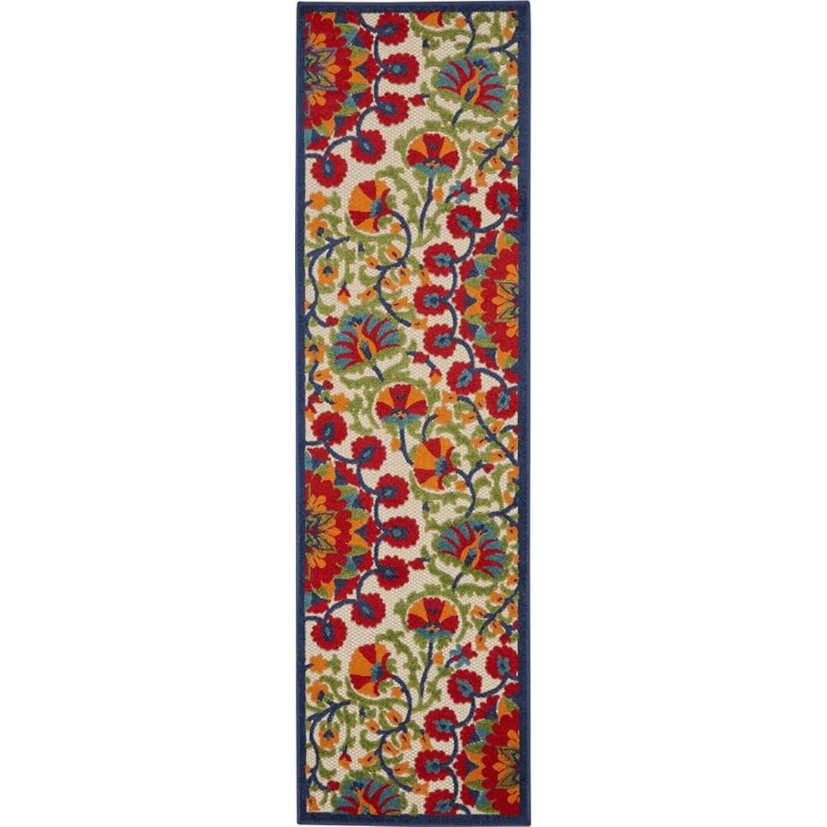Nourison Aloha Alfombra para interiores y exteriores de