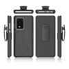 Funda para Samsung S20 Ultra Clip de Cinturón Negro_3