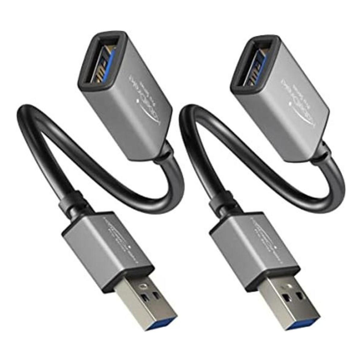 KabelDirekt Cable de extensión USB A 3.0 6 pulgadas x