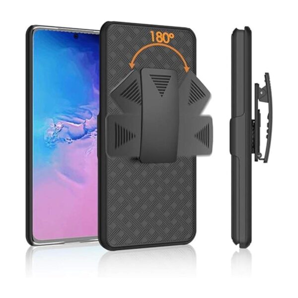 Funda para Samsung S20 Ultra Clip de Cinturón Negro_2