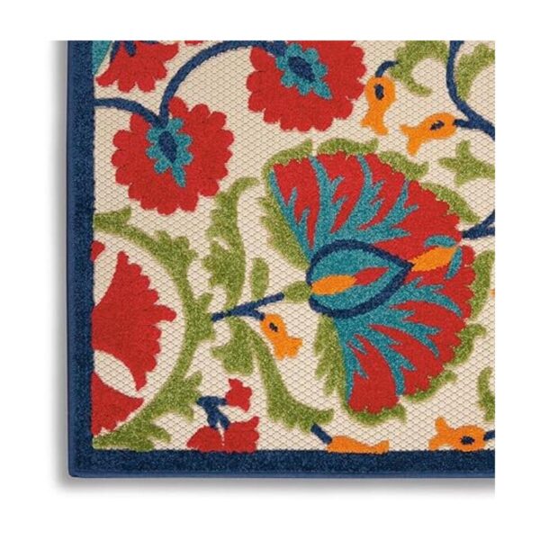 Nourison Aloha Alfombra para interiores y exteriores de