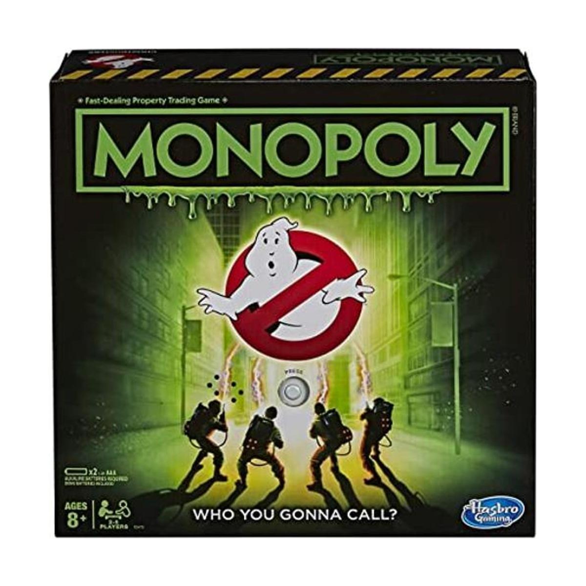 Monopoly Juego Edición de Cazafantasma; juego de mesa