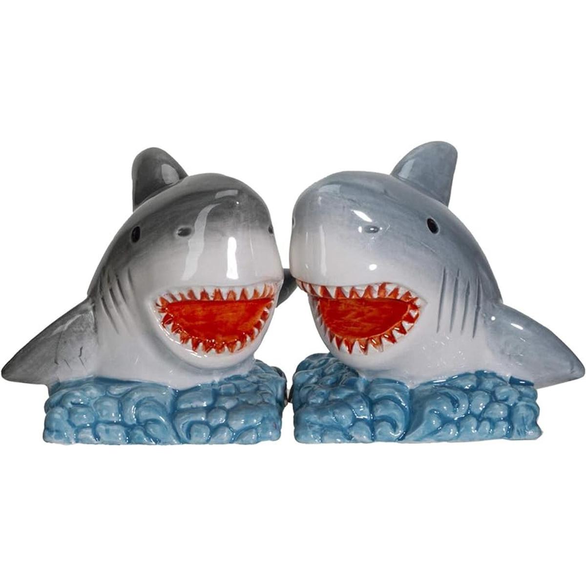 Pacific Giftware Sharks on The Sea Juego de salero y