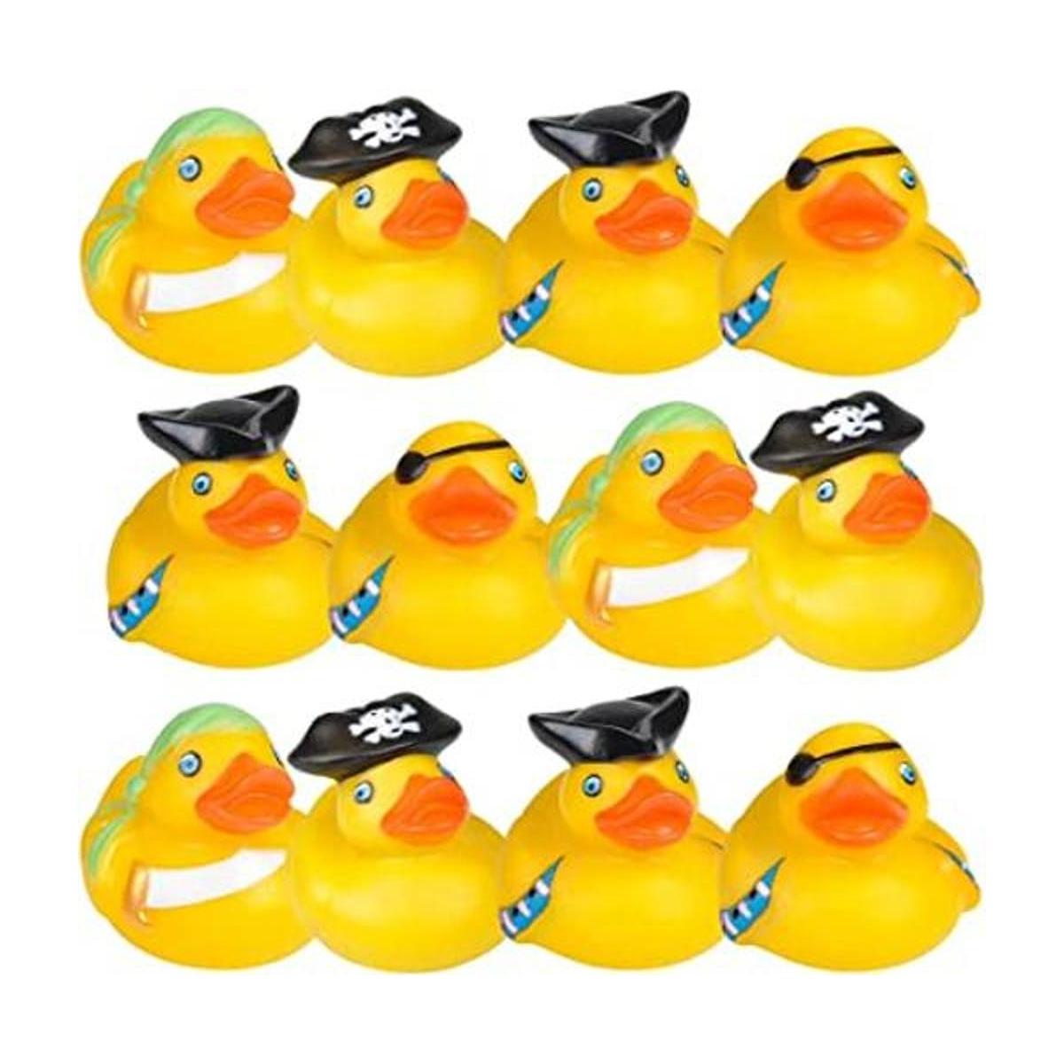 ArtCreativity Patos de goma pirata de 2 pulgadas paquete