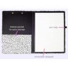 Lindo portapapeles folio con libreta forrada recargable y_3