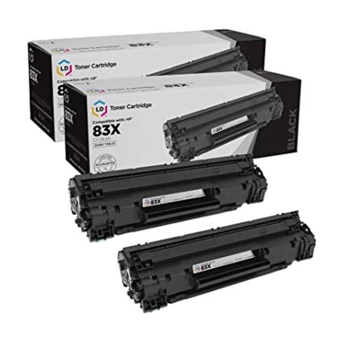 LD Products Cartucho de tóner compatible con HP 83X CF283X