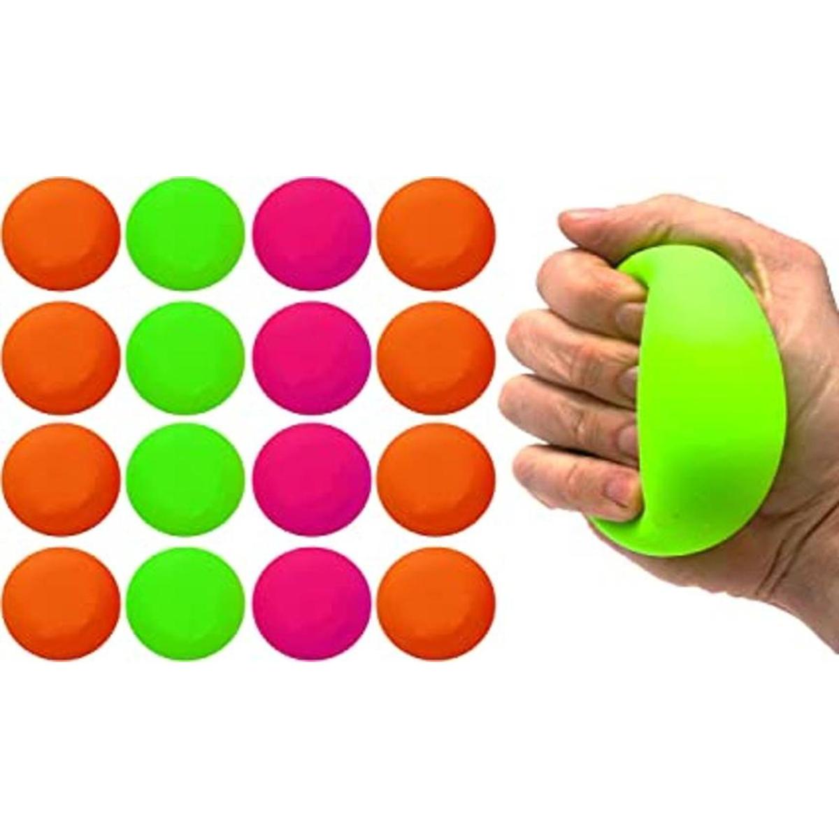 JARU Pelotas elásticas para aliviar el estrés 1 unidad