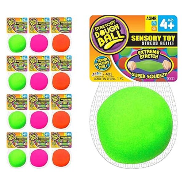 JARU Pelotas elásticas para aliviar el estrés 1 unidad_2