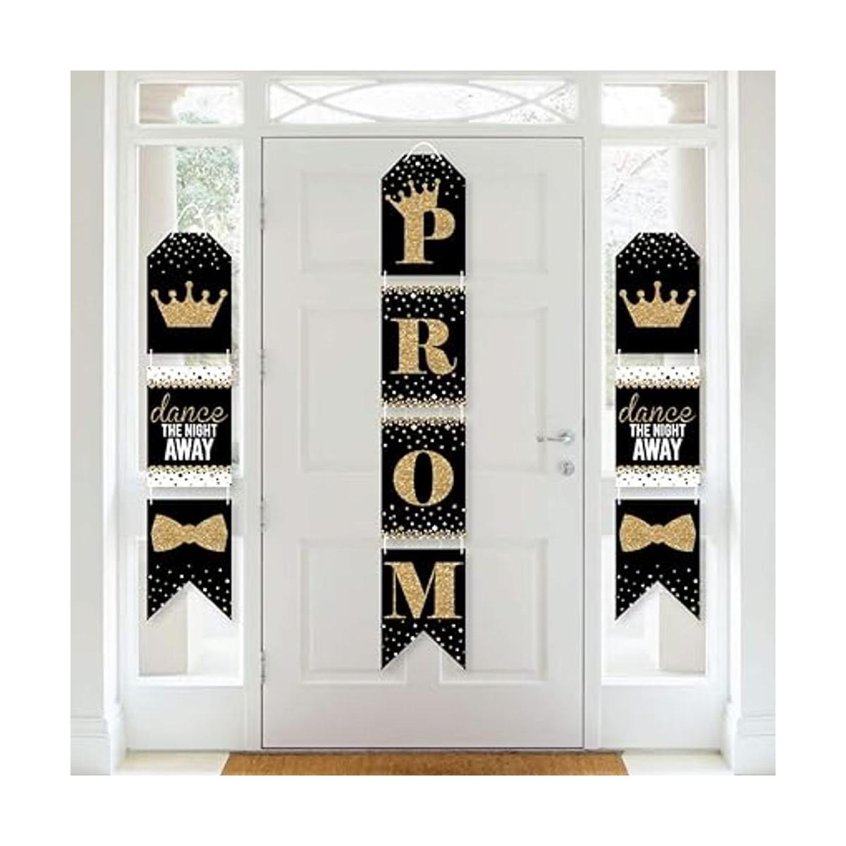 Big Dot of Happiness Banners de papel verticales para