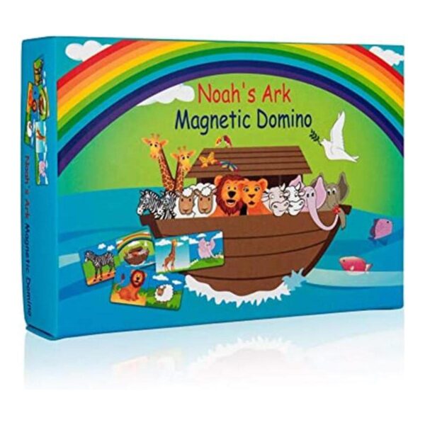 Noahs Ark Animals Domino Game Fun Family Magnetic_1