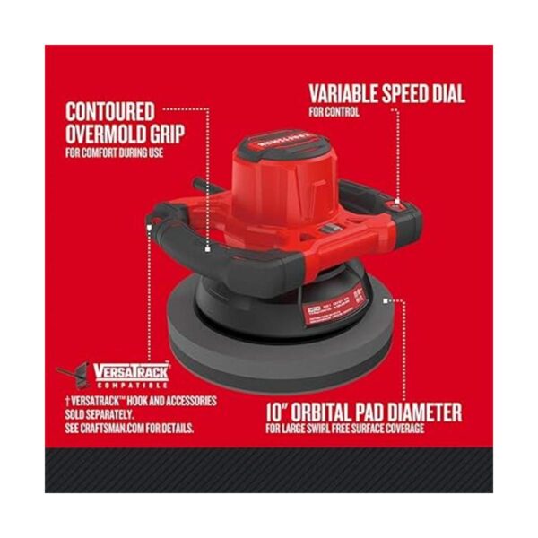 CRAFTSMAN Pulidor con cable 10 pulgadas CMEE100_2