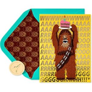 Papyrus Divertida tarjeta de cumpleaños de Star Wars_1