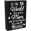 JennyGems To the World You Are A Mom But To Our Family You_2
