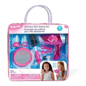 Kidoozie Glamour Juego de cosméticos y cabello para niñas